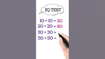 99% Fails.. in this Easy Math Test 😱 #brainteaser #braintest #mathtest #rmfactsgyan #iqtest #shorts