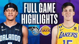 Orlando Magic vs. Los Angeles Lakers Full Game Highlights | Mar 19 | 2022-2023 NBA Season