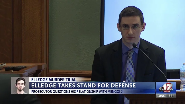 Joseph Elledge on the stand for nearly eight hours...