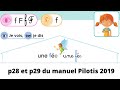 Pilotis 2019  etude du graphme f