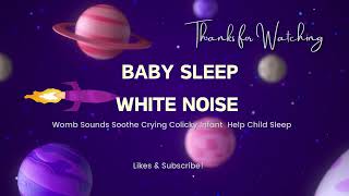 Baby Sleeps To This Magic Sound | White Noise 15 Mins as a soothing sound for infants during sleep