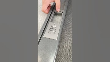 Pocket lock screen, seconds to disassemble hinges, avoid the handle position#qiangning #door