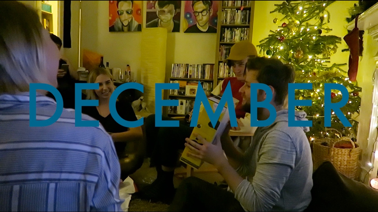 December - Pretentious Monthly Scrapbook 2016