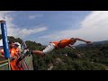 bungee jumping 13.09.2017 Veglio Italy