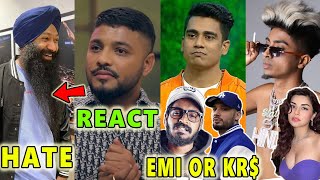 RAFTAAR REACT | GD47 GETTING HATE | EMIWAY OR KR$NA - PANTHER REPLY | MC STAN & AVNEET KAUR