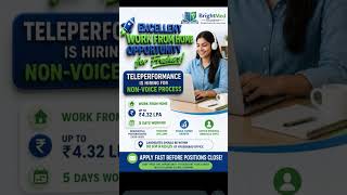 🔥 TELEPERFORMANCE WORK FROM HOME JOB 2025 🔥