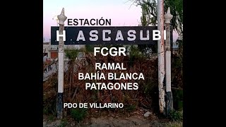 Estación Hilario Ascasubi Ramal Bahía Blanca - Patagones FCGR Pdo. de Villarino, Pcia de Bs As.