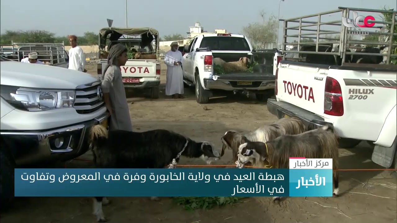 هبطة العيد في ولاية الخابورة وفرة في المعروض وتفاوت في الأسعار
