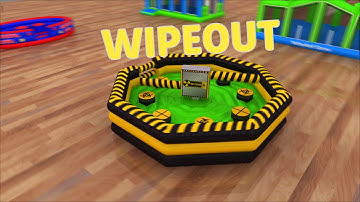 3D animated fly-thru video UK inflatable park