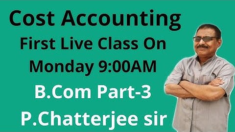 #1, Tender Price calculation & Quotation price | Cost Accounting | B.Com Part-3 |