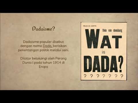 MENGENAL DADAISME DAN SUREALISME MK SEJARAH SENI RUPA BARAT KELOMPOK 8