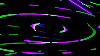VJ LOOP NEON Purple Green Tunnel Abstract Background Video Simple Lines Pattern 4k Screensaver