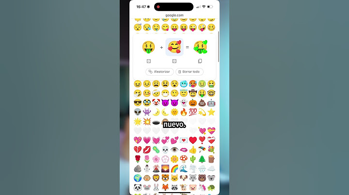 Crea NUEVOS EMOJIS con esta herramienta en Google - Emoji Kitchen