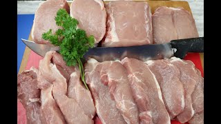 Breaking Down A Boneless Pork Loin!