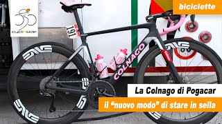 Le biciclette dei campioni: tutti i segreti della Colnago V4Rs di Pogacar