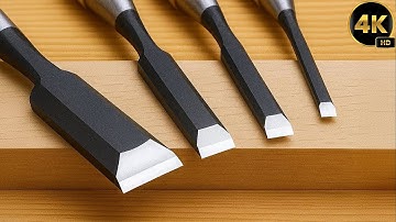 The Easy Way to Sharpen a Chisel to Razor Sharpness - 65 Year Old Carpenter