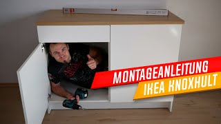 Ikea Knoxhult Unterschrank mit Türen und einer Schublade, 303.267.90 Montageanleitung