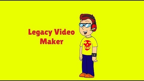 I got the legacy video maker back!