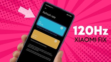FORCE 120Hz Refresh Rate On XIAOMI  Phones | How to Force 120 Hz in all APPS