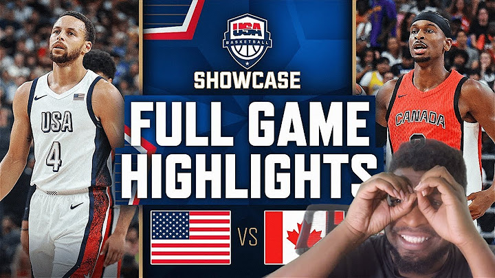 CANADA vs USA | USAB SHOWCASE | FULL GAME HIGHLIGHTS | July 10, 2024