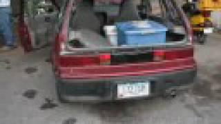 2 min you will never get back stupid clip 94 Geo Metro 1994 Geo Metro Red