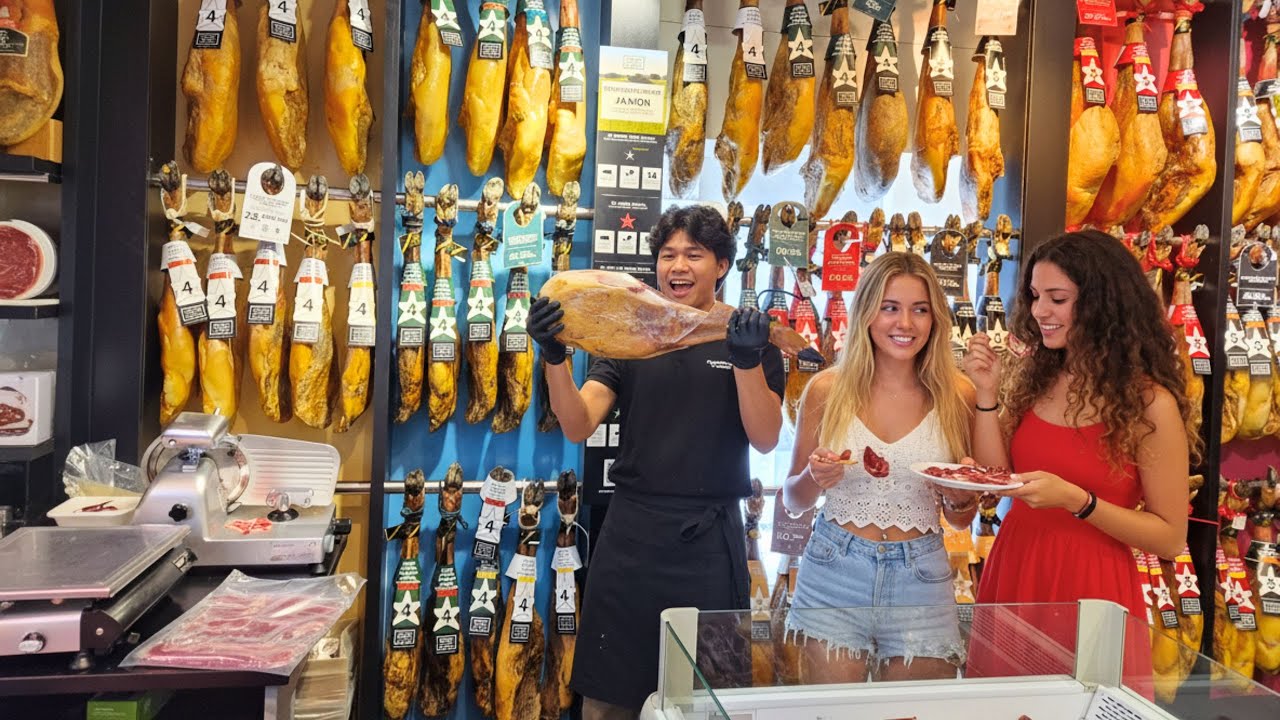 ОТКРОЙТЕ ДЛЯ СЕБЯ ЛУЧШИЕ ПРОДУКТЫ Барселоны на рынке LA BOQUERIA!