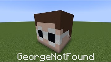 GeorgeNotFound Minecraft Head TUTORIAL