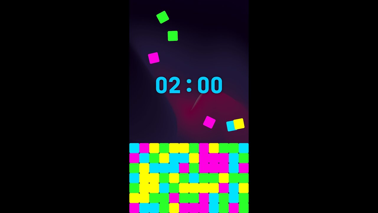 2 Minute Timer ⏳ ASMR Falling Bricks Countdown #266 - YouTube