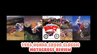 1986 Honda CR80R Classic Motocross Review