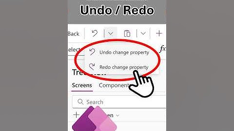 New in Power Apps: Enhanced Undo and Redo! #shorts #powerapps