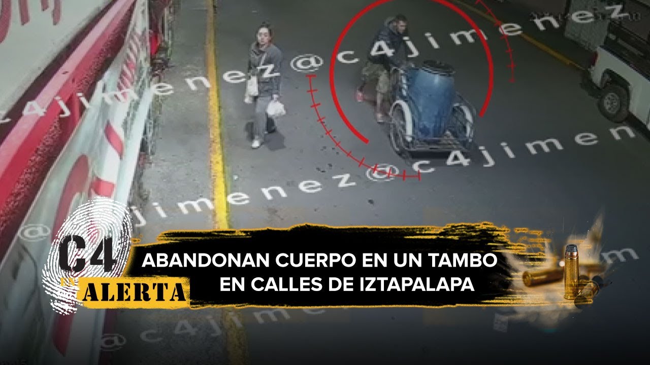 Mujer pagó 250 pesos a un hombre por abandonar el cuerpo de América en un tambo en Iztapalapa