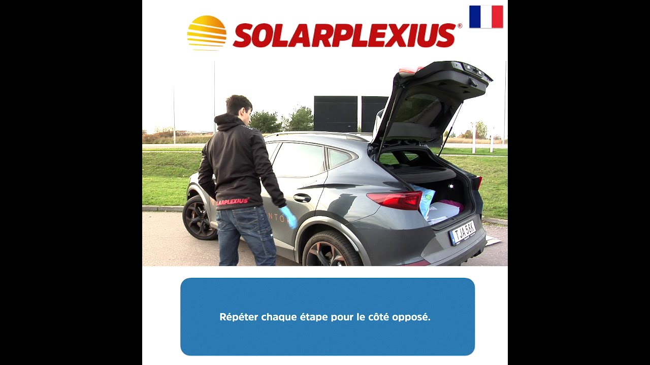Pare-soleil Sur-mesure Solarplexius Pour Citroën Berlingo II (2008-2018) - Teinté, Sans Film, Protection UV - 10