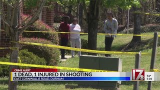 1 dead, 1 injured in morning Durham apartment shooting