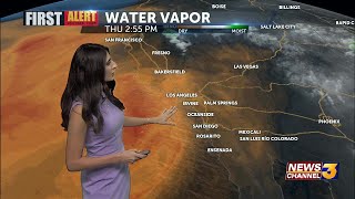 Tracking a warm-up for the weekend