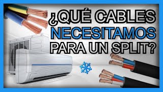 Qué TIPO de CABLE se usa para AIRE ACONDICIONADO | Detallado PASO a PASO