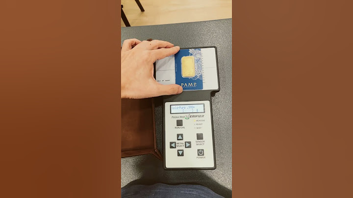 Testing PAMP Fortuna Gold Bar with Sigma Metalytics PMV | Buy Gold Bars in Singapore