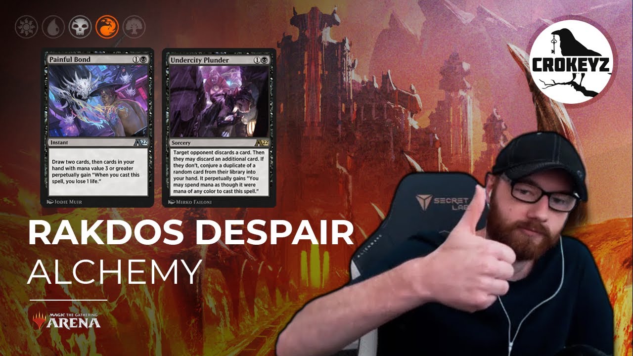 Rakdos Despair, Alchemy Is INSANE! | CROKEYZ MTG Arena