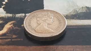 Ultra Rare Coin U.K $ 350,000,00 Error Worth Big Money if you have this coin 1983 One Pound