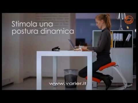 Seduta ergonomica Varier Variable Balans - YouTube