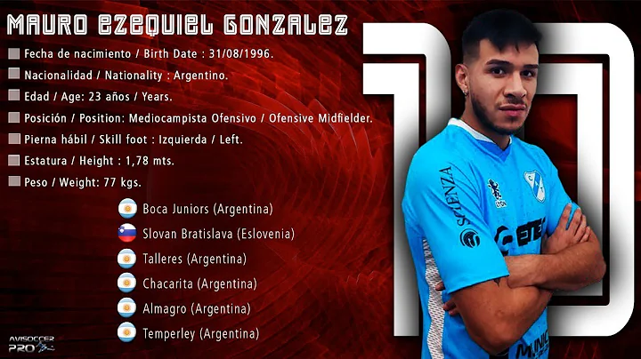 Mauro Gonzalez #10 // Mediocampista Ofensivo /Ofen...