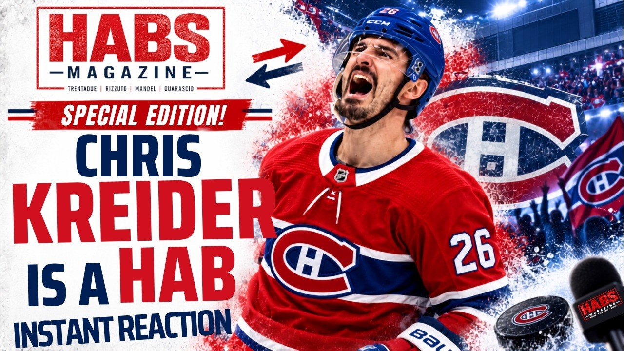 Chris Kreider is a Hab (Reaction)