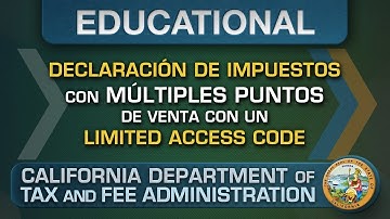How to File A Sales And Use Tax Return With Multiple Locations [Español]