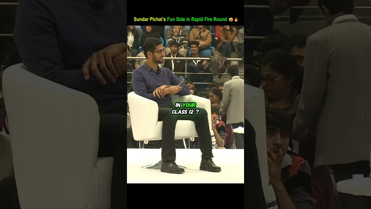 ⚡ 60 секунд гениальности с Сундаром Пичаи 🧠. 