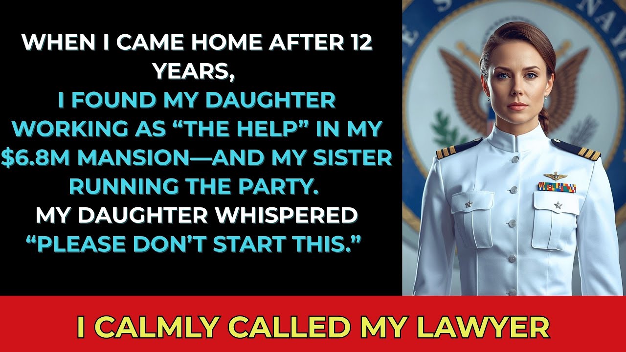 After 12 Years in Black Ops, I Came Home and Found My Daughter Serving in My $6.8M Mansion