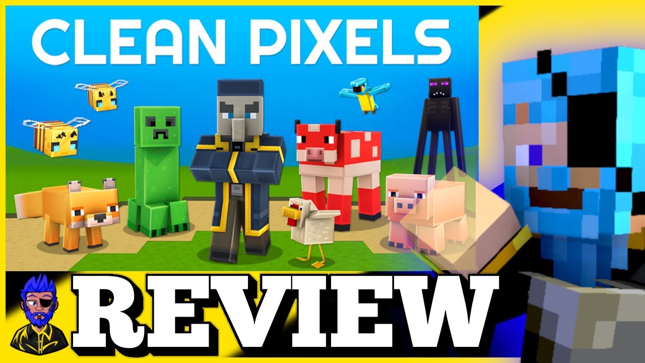 Clean Pixels Texture Pack Review ¦ Daz Man Minecraft Texture Pack ...
