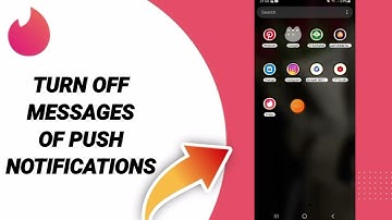 How To Turn Off Messages Of Push Notifications On Tinder Dating App 2024