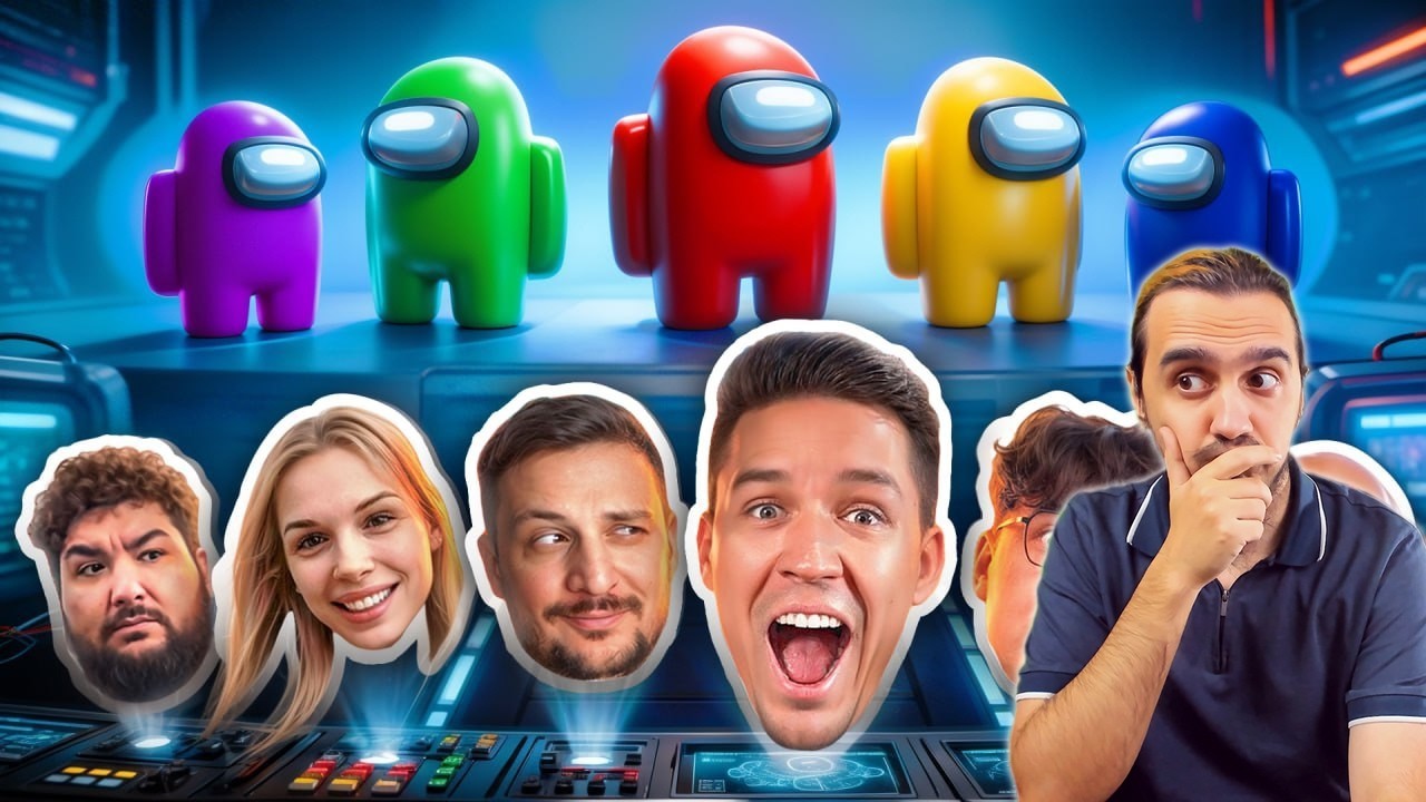 РЕАКЦИЯ на Возвращение AMONG US в реальной жизни! Ностальгический выпуск