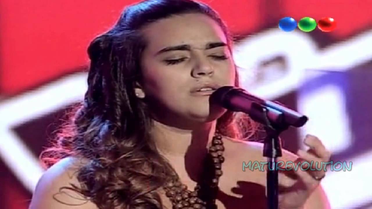 La voz Argentina / Maria Belen Correa - La pomeña (sonido de alta calidad)