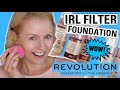 NEW Makeup Revolution IRL Filter Foundation Review + 2 Day Wear | Steff's Beauty Stash