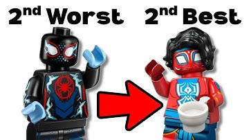RANKING the LEGO Spider-Man Minifigures Series!